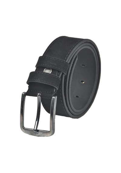 Deepsea Erkek Siyah 4 Cm Eninde Süet Kemer Suni Süet Spor Kemer 2402643 Siyah