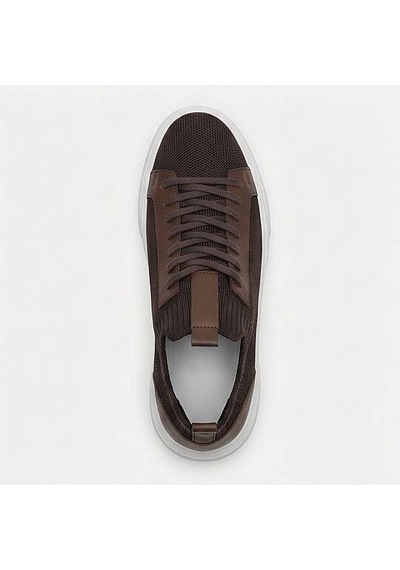 Daytex 1111-1 Erkek Full Triko Neolit Taban Sneaker Kahve Kahverengi