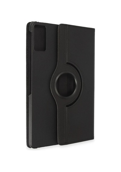 Bezos Redmi Pad Se Uyumlu Kılıf 360 Tablet Deri Kılıf - Siyah Dmc