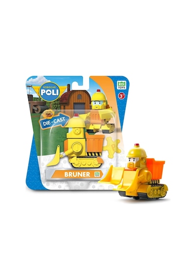 Robocar Poli Metal Araç Karakter Figürler - Bruner 83165 Standart