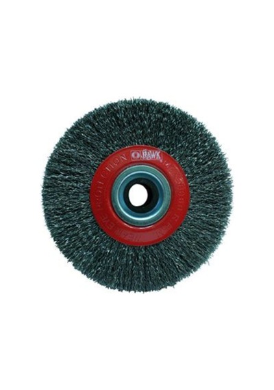 Hawk Ha10181 Daire Fırça Gri Telli 200X25Mm
