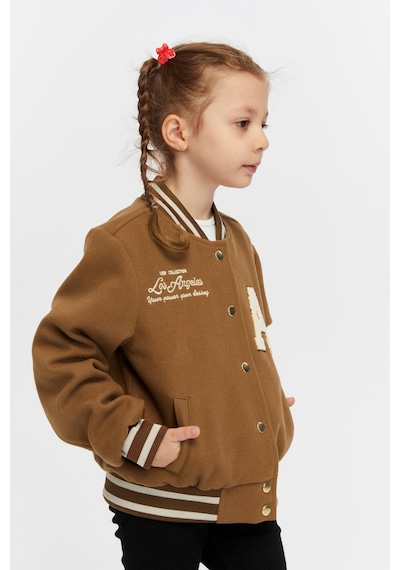 Benitto Kids Benittokids Kız Çocuk Kolej Ceket 51325 Camel