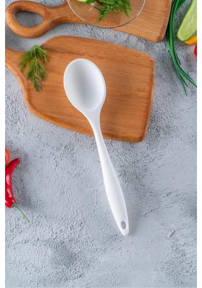 Acar Silikon Kaşık Beyaz