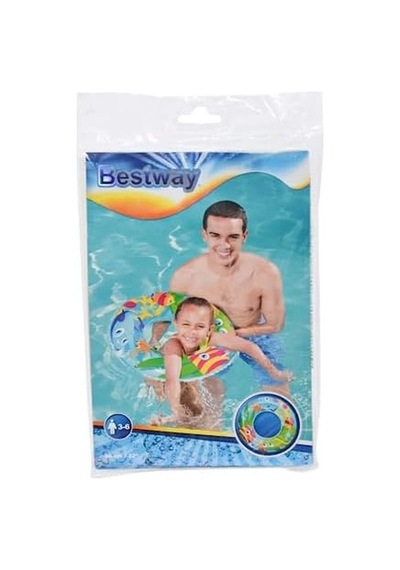 Deniz Hayvan Desenli Simit 56 Cm 36013, Renkli