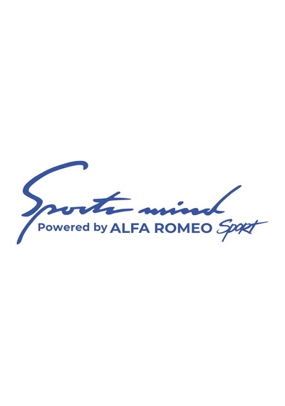 Sports Mind Alfa Romeo Sports Sticker 17x17 Cm Mavi