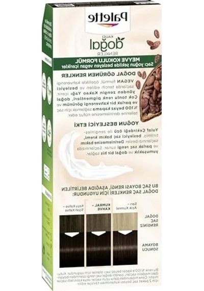 Doğal İçerikli Koyu Kahve Saç Boyası - Kakao Yağı & Yulaf Çekirdeği Özlü 0.20 L