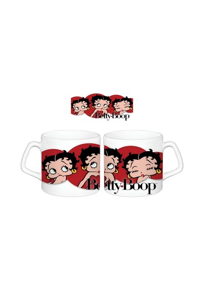 Betty Boop Kupa Bardak Tek Adet 064 Çok Renkli