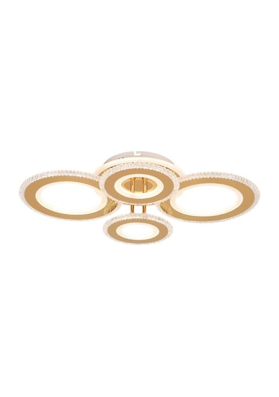 Eray Aydınlatma T001-4 Gold Kumandalı Led Avize Gold