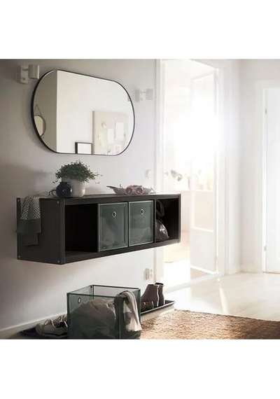 Ikea Kallax Açık Raf Ünitesi, Venge 42x147 Cm Venge