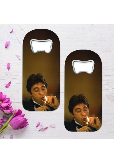 Al Pacino Özel Tasarımlı Oval Uzun Açacaklı Magnet