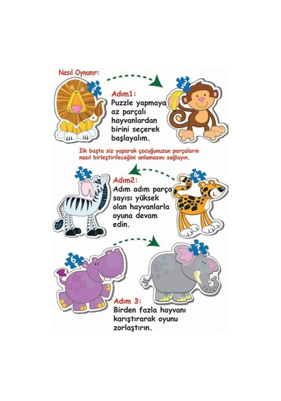 1703 Dıytoy. Baby Puzzle-Benim İlk  Hayvanlar