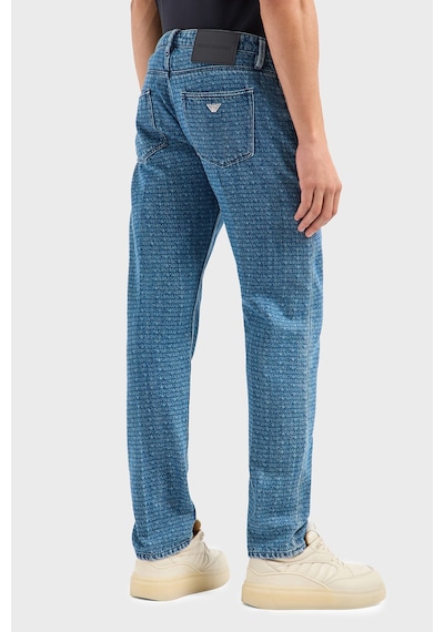 Emporio Armani Erkek Kot Pantolon Em000668 Af13444 Fb054 Mavi Mavi