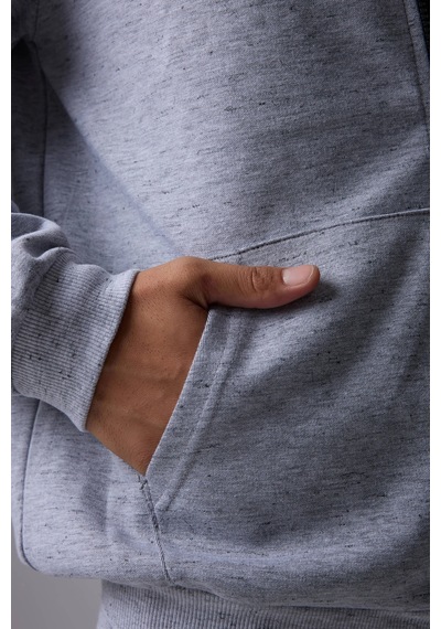 Defys Erkek Kapüşonlu Fermuarlı Oversıze Sweatshırt Kırçıllı Gri Melanj - 527577758 Kırçıllı Gri Melanj Defys Erkek Kapüşonlu Fermuarlı Oversıze Sweatshırt Kırçıllı Gri Melanj - 527577758 Kırçıllı Gri Melanj