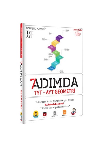 2021 Yks Tyt Ayt Geometri 7 Adımda Soru Bankası Tonguç Akademi