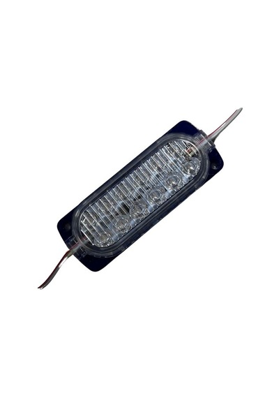 12 Volt Mavi 2.4 Watt Animasyonlu Çakar Modül 12 Ledli