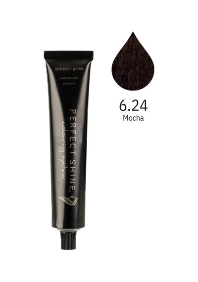 Perfect Shine Permanent Profesyonel Saç Boyası 100 ML Orijinal Mocha Kahve/Bronz Kahve Mocha