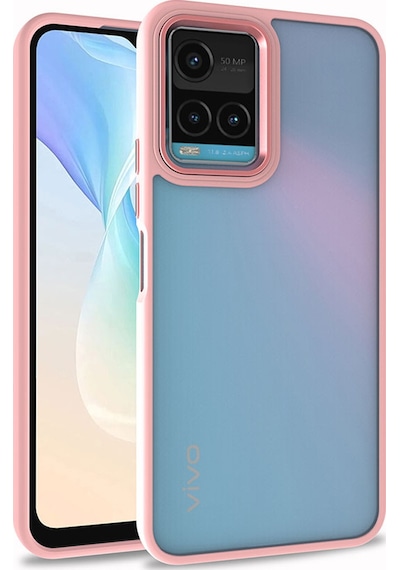 Zore Vivo Y32 Kılıf Msra Flora Kapak - Yeşil Yeşil