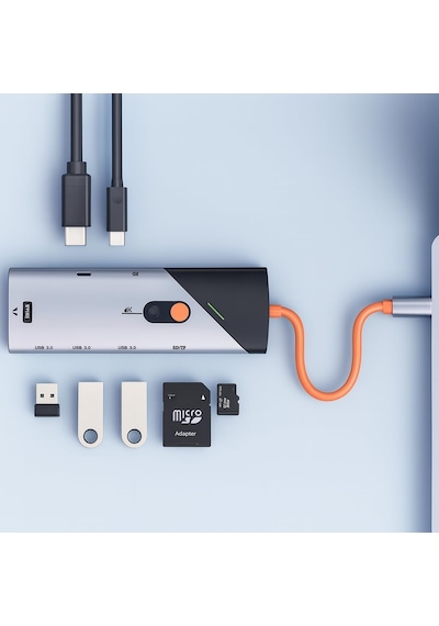 Lexroo 8in1 Usb-c Docking Station