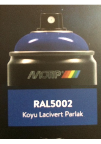 Motip Carat 400 ML Ral 5002 Koyu Lacivert Akrilik Sprey Boya