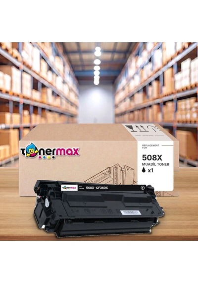 Hp 508x Cf360x Siyah Uyumlu Toner - Çipli / Color Laserjet Enterprise M552 / M553 / Mfp M577