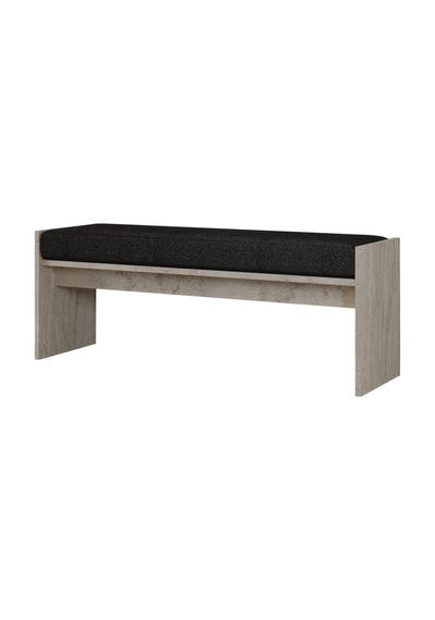 Pearl Bench Modern Tasarım Antre, Mutfak, Yatak Odası, Balkon Oturma Bankı, Kolay Kurulum, Traverten Desen Açık Bej