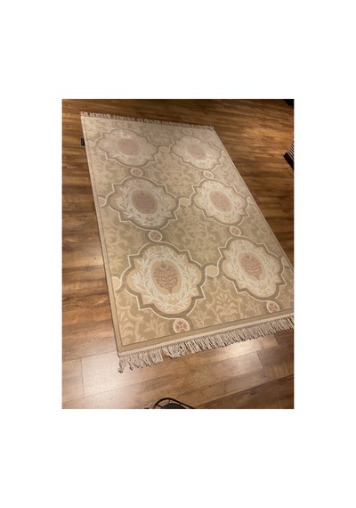 Aspero 4127a Pembe-krem Halı Çok Renkli