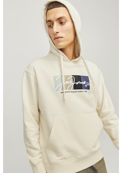 Jack & Jones Erkek Sweat 12262421 Bej Bej