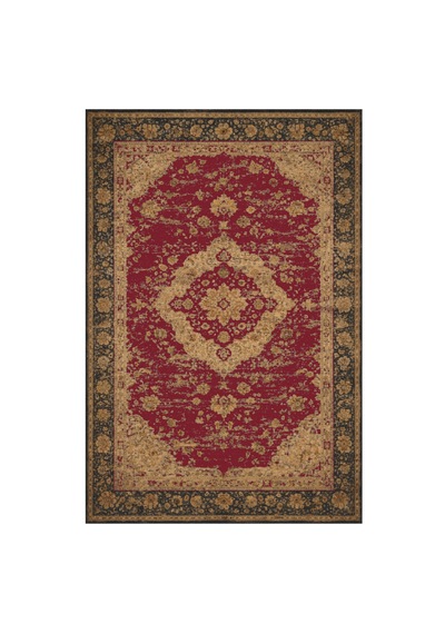 Kartela Halı Novi Halı Jüt Taban Dokuma Halı Bordo - 60 X 90 Cm
