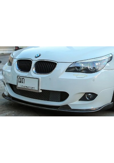 Bmw 5 Serisi E60 Uyumlu Ön Lip Parlak Siyah