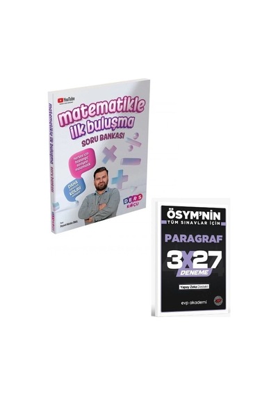 Murat 2027 Matematikle İlk Buluşma Soru Bankası Dk + Evp Akademi Paragraf