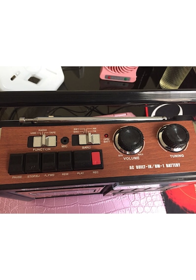 Tepe Fp-319U Usb+Sd+Fm Radyo Kaset Çalar Müzik Player