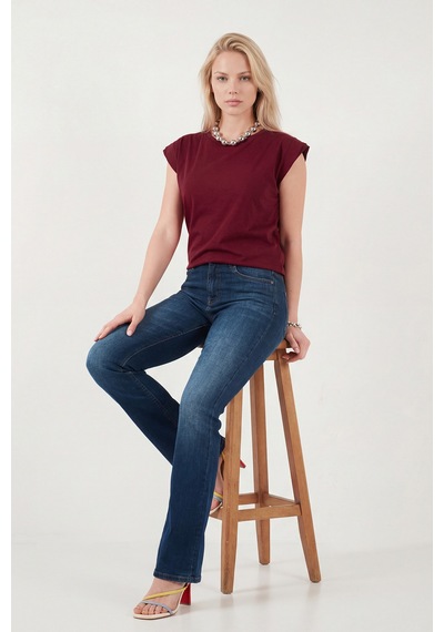 Lela Bayan T Shirt 5864019 Bordo Bordo