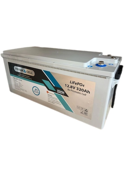 Prismacell Lifepo4 Akü 320a 12.8v 4kwh Lityum Marin, Karavan, 12v 320 Amper Solar Akü Batarya