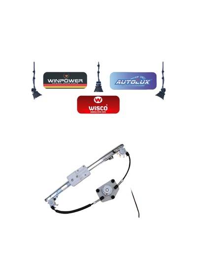 Cam Mekanizması Arka Sol Saclı Vw Golf 5 Rabbit 2007-2009 1k4839461