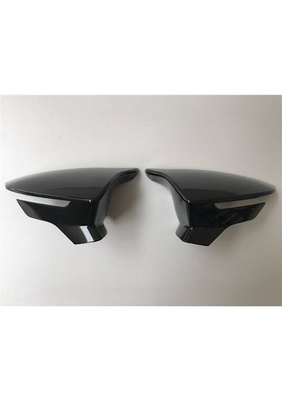 Seat Leon Mk3 Mk3.5 Batman Yarasa Ayna Kapağı Piano Black Abs Pla