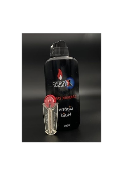 Benzin Ve Çakmak Taşı Seti, 80ml Kapasite
