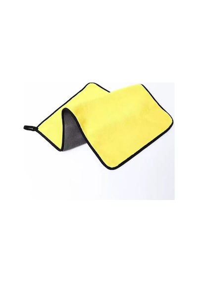 Araç Kurulama Havlusu-çiziksiz Temizlik-60x30cm-600gsm Yüksek Su Emici Özellikli Mikrofiber