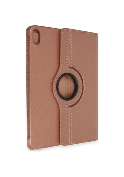 Northcity Apple İpad 2022 10.9 10.nesil Kılıf 360 Tablet Deri Kılıf - Rose Gold Klavyeli Kılıf