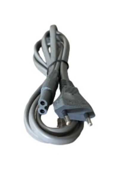 Işıldak Power Kablosu 1.5 Metre Teyp Power Kablo 1.5 Metre Gri Power Kablo
