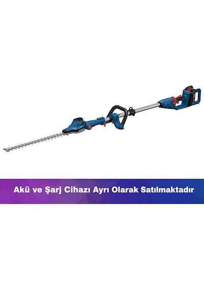 Bosch Ghe 18v-50 Fp Akülü Uzun Saplı Çit Kesme Ve Budama Makinesi Solo 06008d5100