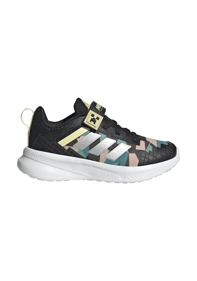Adidas Minecraft Fortarun 4.0 Çocuk Siyah Spor Ayakkabı Kk4631