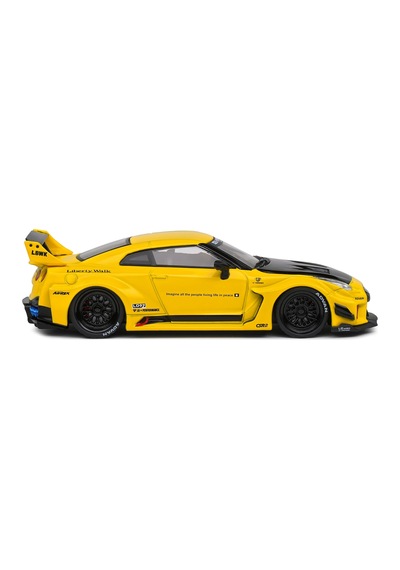 Solido Nissan Gtr35 Lbwk Silhouette Yellow 2019