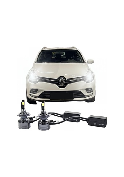 Clıo 4 Led Xenon Kısa Far Ampulü H7 Ultra