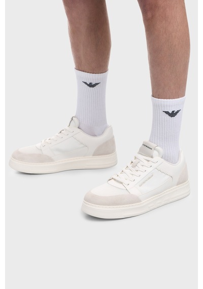 Emporio Armani Erkek Ayakkabı Em004836 Af24321 M0360 Beyaz