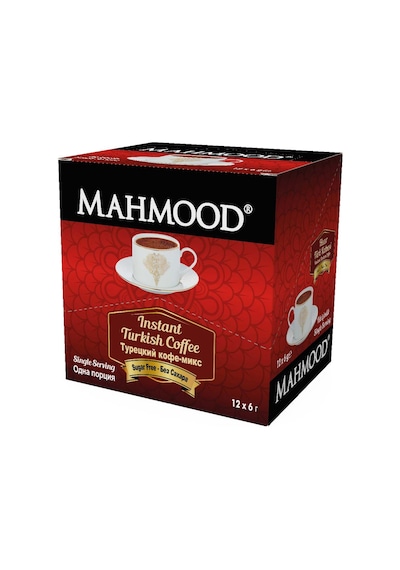 Mahmood Coffee Sade Hazır Türk Kahvesi 12 x 6 G