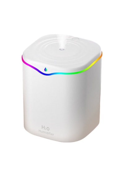 2 Litre Oda Hava Nemlendirici Water Drop Humudifier Rgb Led Işıklı Buhar Makinesi