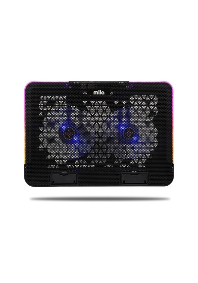 Classone Serisi M2 R-type Rgb Işıklı, 2 Büyük Fan, Telefon Standı,2 Usb Notebook Soğutucu Stand