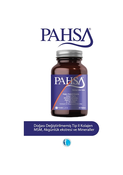 Pahsa Tip II Kolajen 30  Tablet