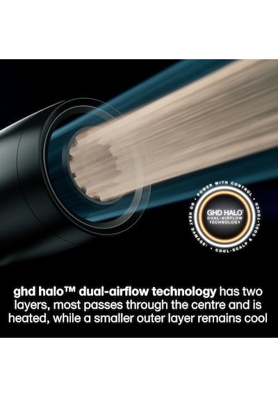 Halo Geniş Düzleştirici Konsantre Başlık, 88 Mm Siyah