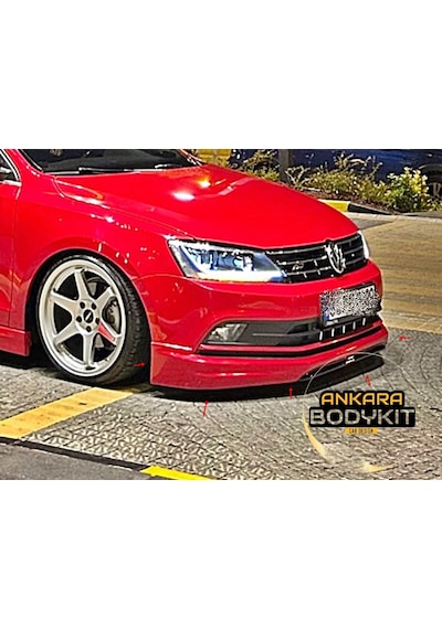Jetta Mk7 Ön Tampon Eki - 2014 Sonrası - Plastik - Boyasız Ürün